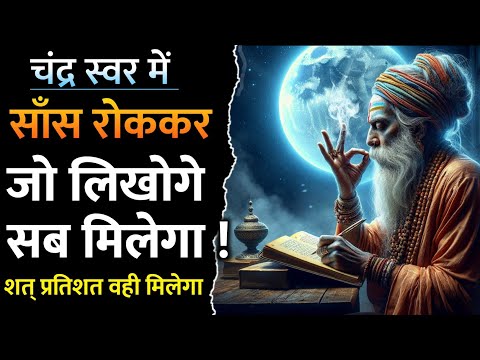 चंद्र स्वर से करोड़ मिलेंगे। यूनिवर्स का खजाना| Swar Vigyan se kaise karae wish puri