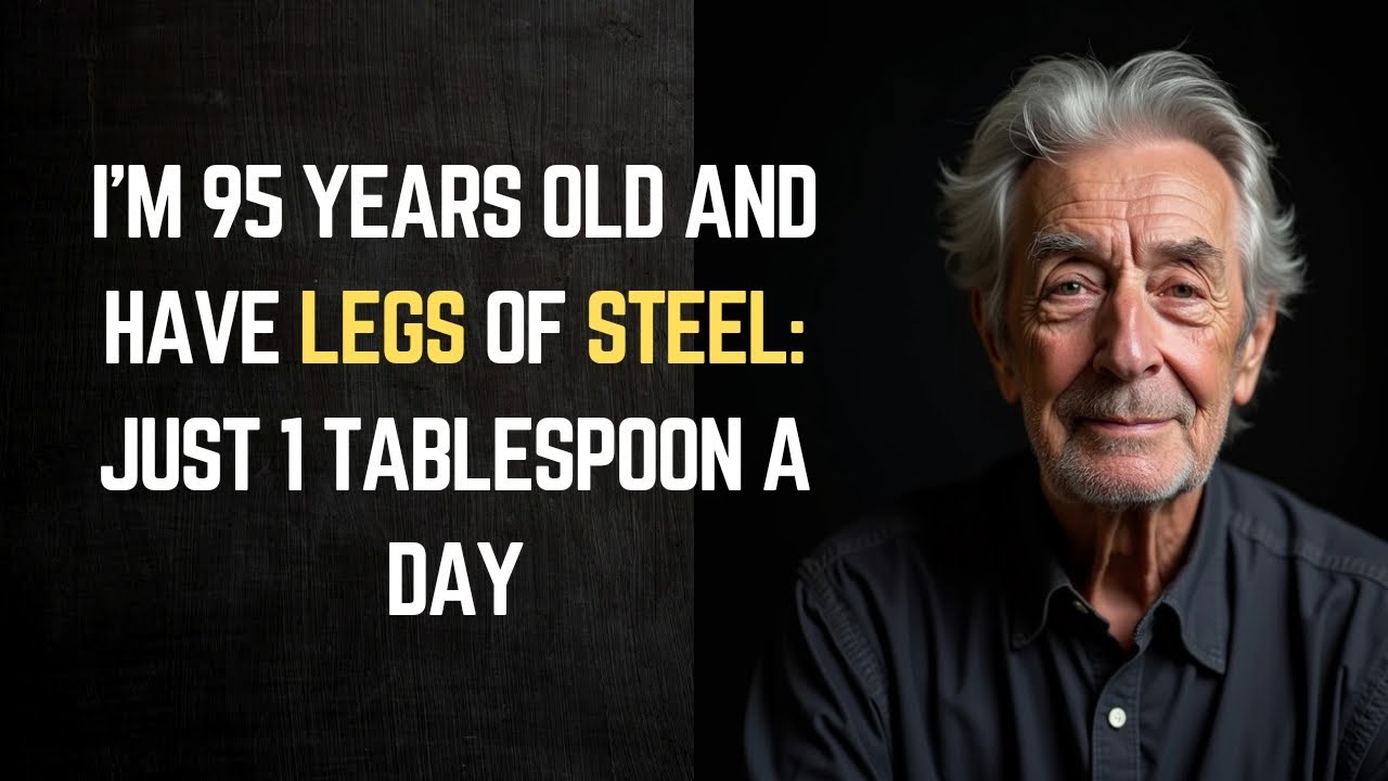 6 Essential Vitamins to Keep Your Legs Strong in Old Age Even at 95! Senior Health, Old age, Elderly