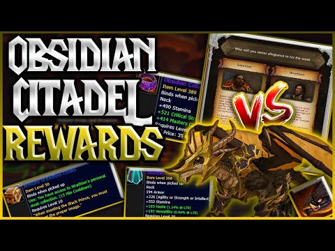 Wrathion OR Sabellian? - Reputation Guide to the Rewards in the Obsidian Citadel