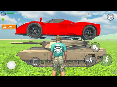 Indian Bike Open World Action Military Tank Cessna 172 Aircraft Ferrari Car Simulator Gameplay