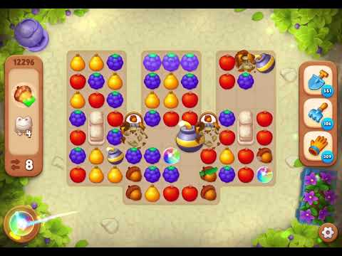 GardenScapes Level 12296 no boosters