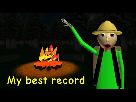 My best record! - Baldi's Basics Field Trip