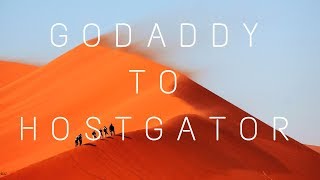 [How-To] Point Your GoDaddy Domain To Your Host Gator Hosting (2018)