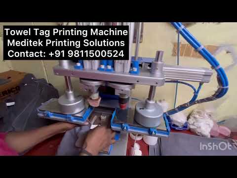Towel Tag Printing Machine