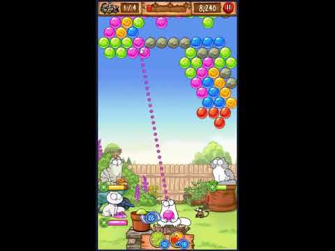 Simon's Cat Pop Time Level 201 - NO BOOSTERS 😺 | SKILLGAMING ✔️