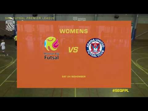 Women's SEQFPL RD 9 | Moreton Bay Futsal vs. Arana United Futsal Club Highlights