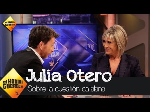 Julia Otero habla sobre la cuestión catalana - El Hormiguero 3.0