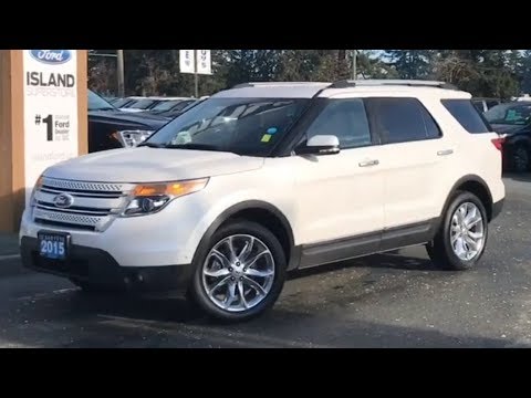 2015 Ford explorer LTD W/ Leather, Nav, AWD Review| Island Ford