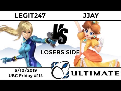 UBC Friday #114: LR4 - Legit247 (Zero Suit Samus) vs JJay (Daisy, Peach)