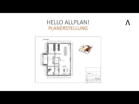 Hello Allplan! 2022 - Planerstellung
