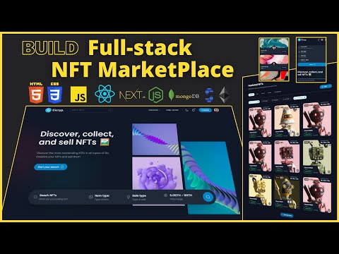 Build Full-Stack NFT Marketplace On Ethereum BlockChain | NFT Marketplace Full Stack Dapps Project