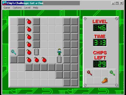 CCLP3 level 46 solution - 278 seconds