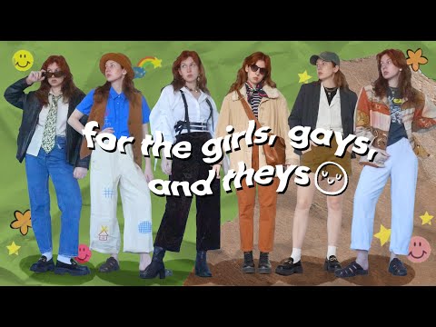 Gender-Neutral/Androgynous Outfits for Spring!