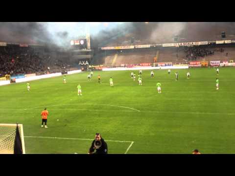 Charleroi-Antwerp 0-3 fumis+ début de 2ième mi-temps