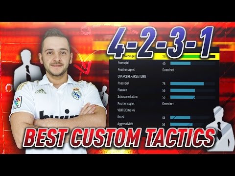 FIFA 17:  BEST FORMATION 4-2-3-1 BEST CUSTOM TACTIC + PLAYER INSTRUCTION FUT CHAMPIONS  (deutsch)