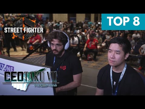 CEOtaku 2023 Street Fighter 6 - TOP 8 (JAK, Punk, NuckleDu, FlashMetroid)