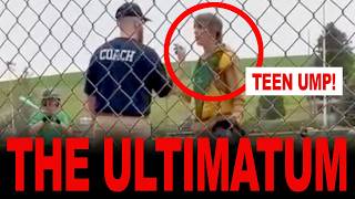 CALL THE COPS! Idaho Youth Baseball Umpire Gives Coach the Ultimate Reality Check