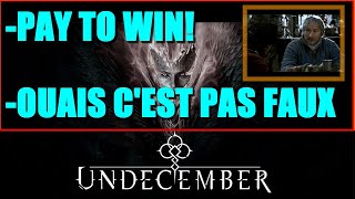 - Undecember Pay To Win! -Ouai c'est pas faux!! Free to play?
