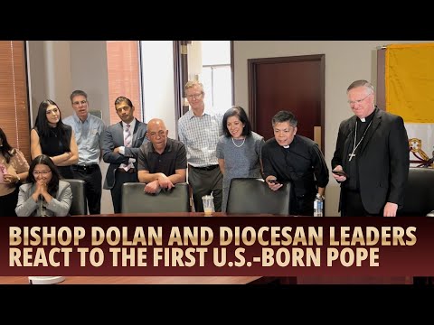 Bishop John Dolan and Diocese of Phoenix staff react to election of Pope Leo XIV