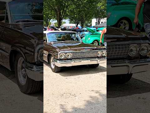 Thumbnail for 1963 Chevrolet Impala Classic Car Drive By Engine Sound Easy Rodders Car Show 2024 by Chevrolet Impala, Chevrolet, Car