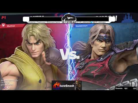 Students x Treehouse 2 Winners Semis - Mattias (Ken) Vs. Goldeneye (Simon) Smash Ultimate - SSBU