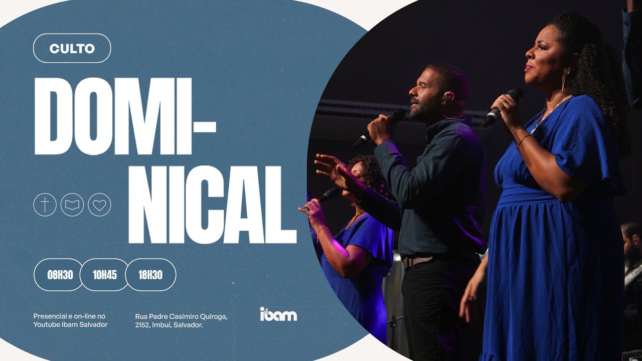 Culto Dominical 10h45 - IBAM - 08/09/2024 #IbamEmCasa #CultoOnline
