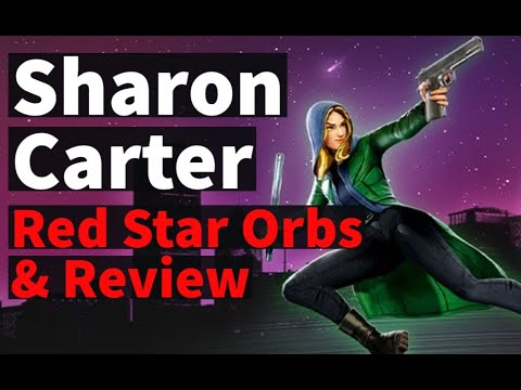 Sharon Carter! Secret Avengers Team, Red Star Orbs and T4 Review! Marvel Strike Force - Free to Play