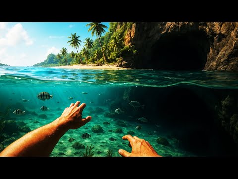 Underwater Caves & More Island Base Improvements!