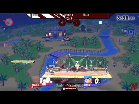 Pung (Shulk) vs Muffin (Ness) Smash for Wii U Tournament