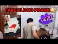 FAKE BLOOD PRANK WENT WRONG 😭❤️