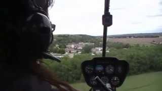 preview picture of video 'Helicopter Ride at the National Biplane Fly-in Junction City Kansas 2013'