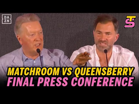 Matchroom vs Queensberry 5vs5 Final Press Conference + Dmitry Bivol vs Malik Zinad