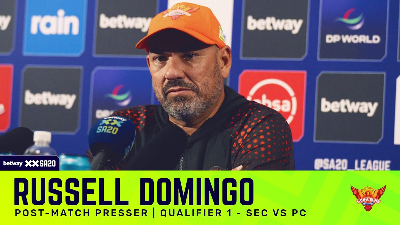 Russell Domingo, Sunrisers Eastern Cape | SECvPC Qualifier 1 Post-match presser