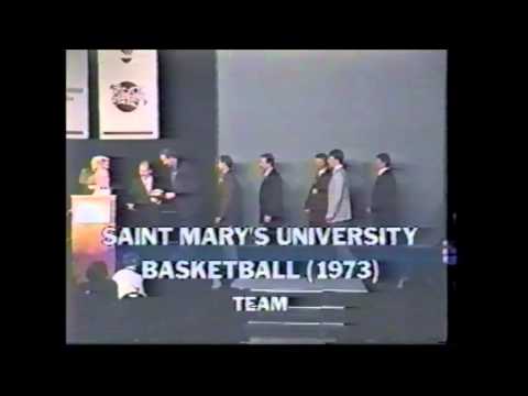 1998 Nova Scotia Sport Hall of Fame Inductees-Team- The Saint Mary Huskies- 1973