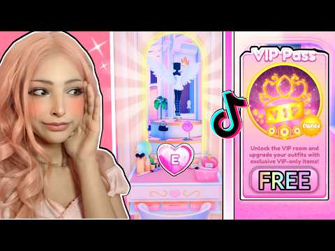 Testing FREE VIP TikTok Hacks In Dress To Impress.. *IT WORKED*