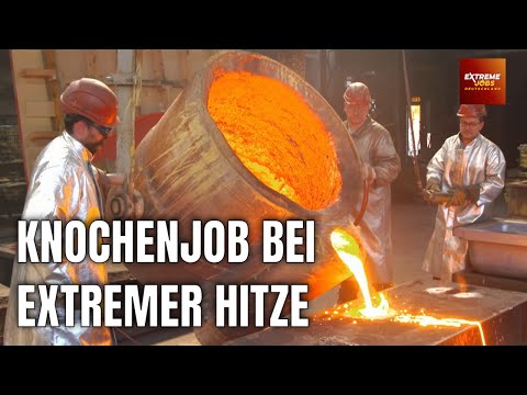 🥵Härteste Berufe der Welt: 1.500°C in der Gießerei!🥵