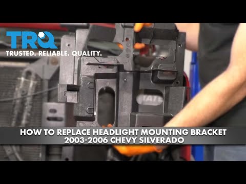 How to Replace Headlight Mounting Bracket 2003-2006 Chevy Silverado