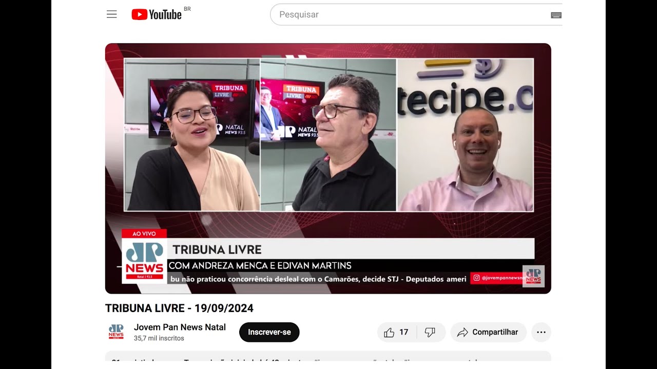 Anttecipe.com - Entrevista JovemPan News. Sistema com IA: Avaliação online - Processo Trabalhista.