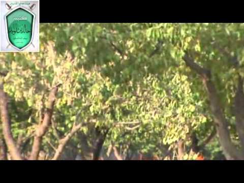 تدمير دبابة من قبل لواء خالد بن الوليد في مدينة القصير