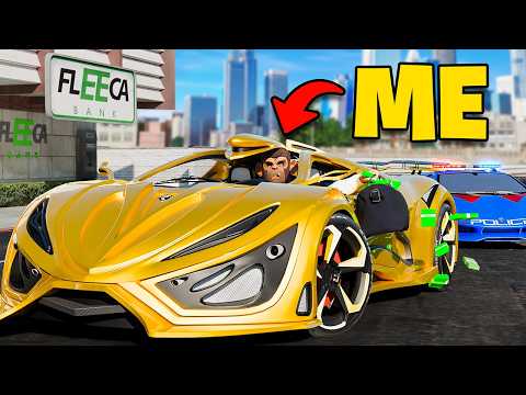 Robbing Banks and Escaping using a Jumping Hypercar sa GTA 5
