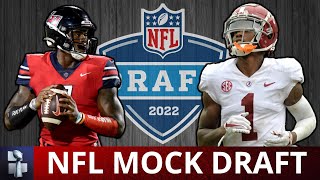 2022 NFL Mock Draft: Updated 1st Round Projections After Wild Eagles-Saints Trade Ft. Malik Willis