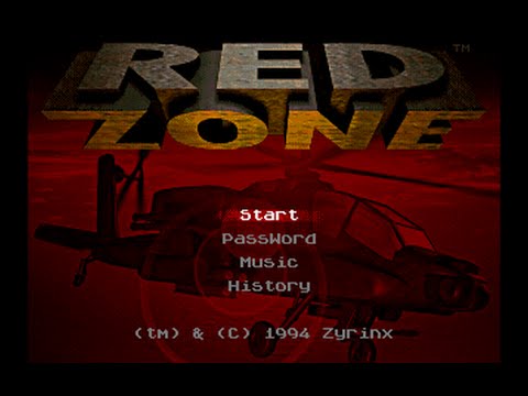 Red Zone Megadrive