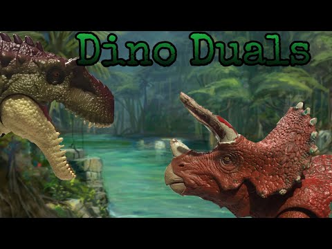 Dino Duels: Albertosaurus Vs. Triceratops