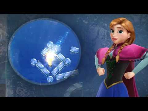 Frozen Free Fall: Icy Shot Level 13 - NO BOOSTERS ☃☃☃