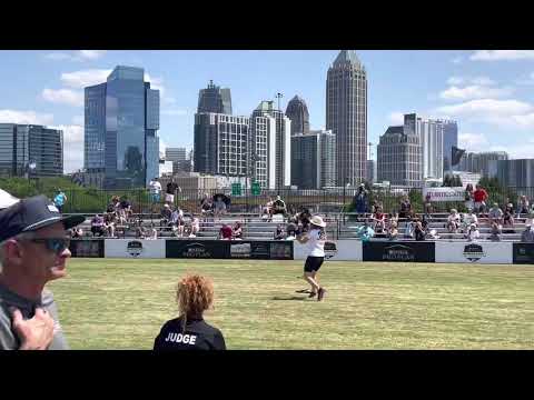 Rachel and Flynn Incredible Dog Challenge third place Atlanta Regional