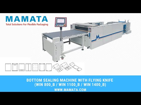 High Speed Bottom Sealing Machine with Flying Knife making Biodegradable Bags at two lanes Exporter