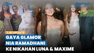 Pesona Nia Ramadhani Hadir di Nikahan Luna & Maxime, Tampil Anggun Serba Silver, Tenteng Tas Mewah