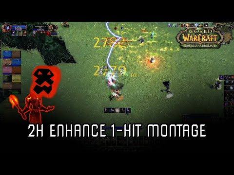 TBC Classic 2H Enhance Shaman PVP | 1-HIT MINI MONTAGE!!