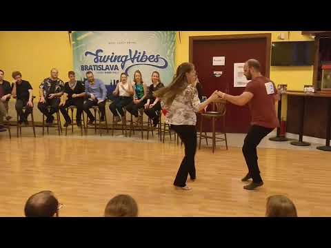 Noah Antebi & Tereza Jerabkova - 3rd Place Int/Adv Jack&Jill - Bratislava Swing Vibes 2019