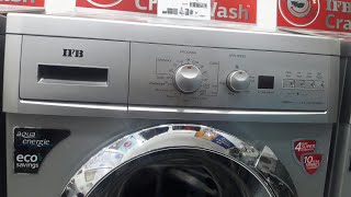 how to use ifb 7kg front load fully automatic washing machine model serena aqua sx 7kg 1000rpm